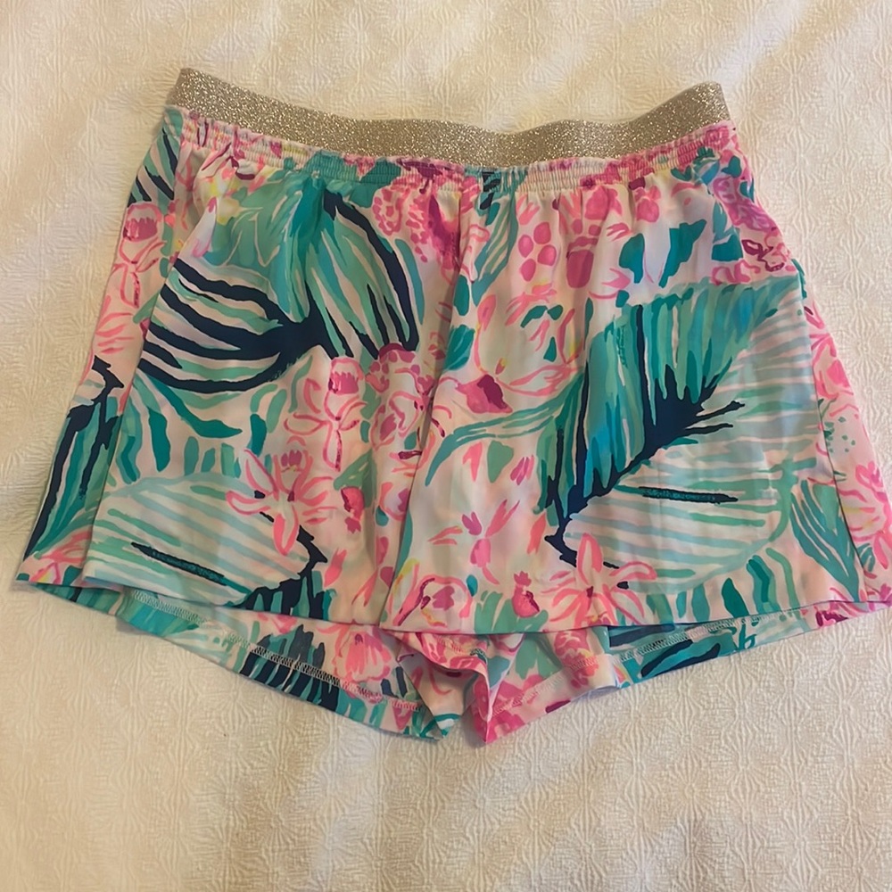 NWOT Lilly Pulitzer Rylan pink floral shorts